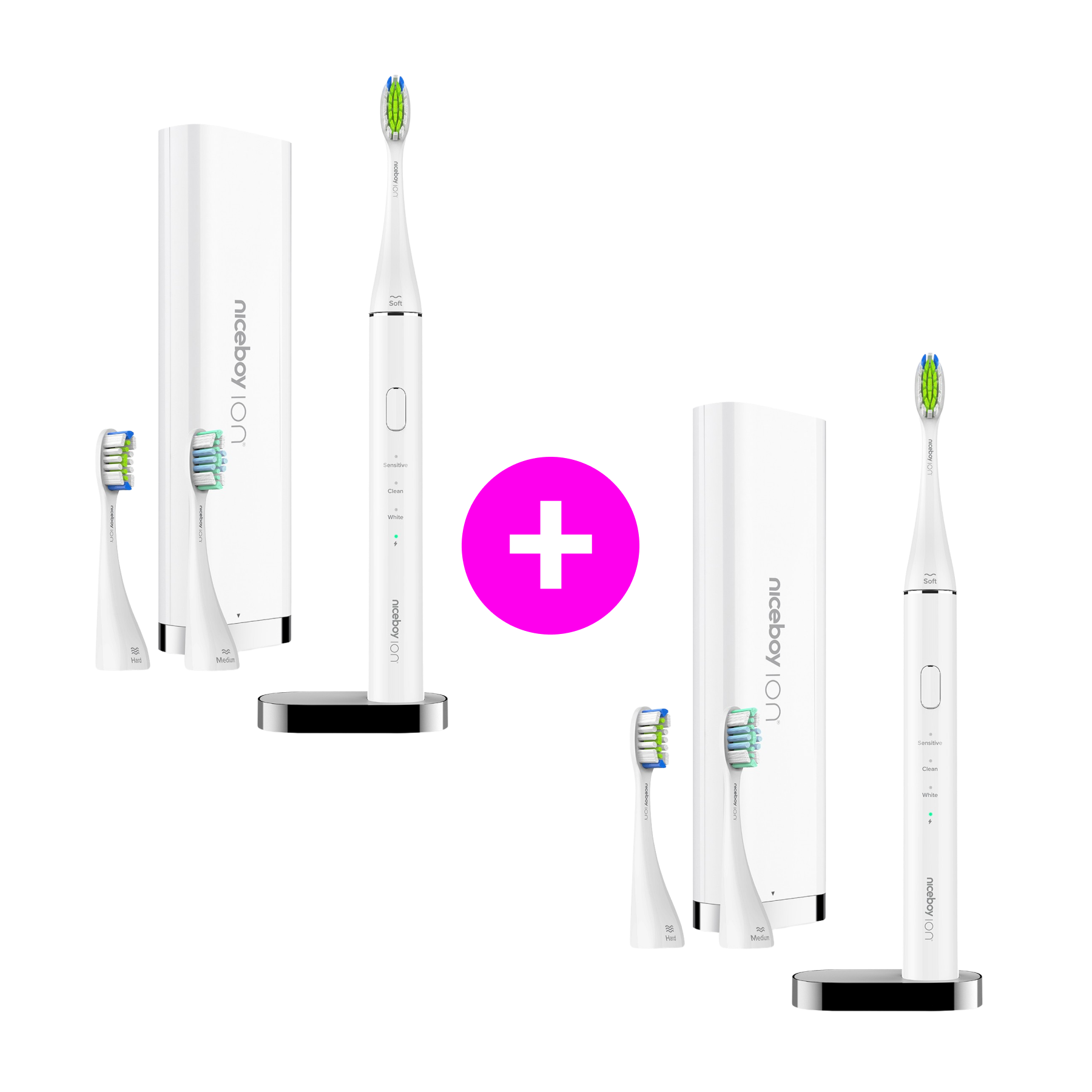 Akčný set 2× Sonic Pro UV White