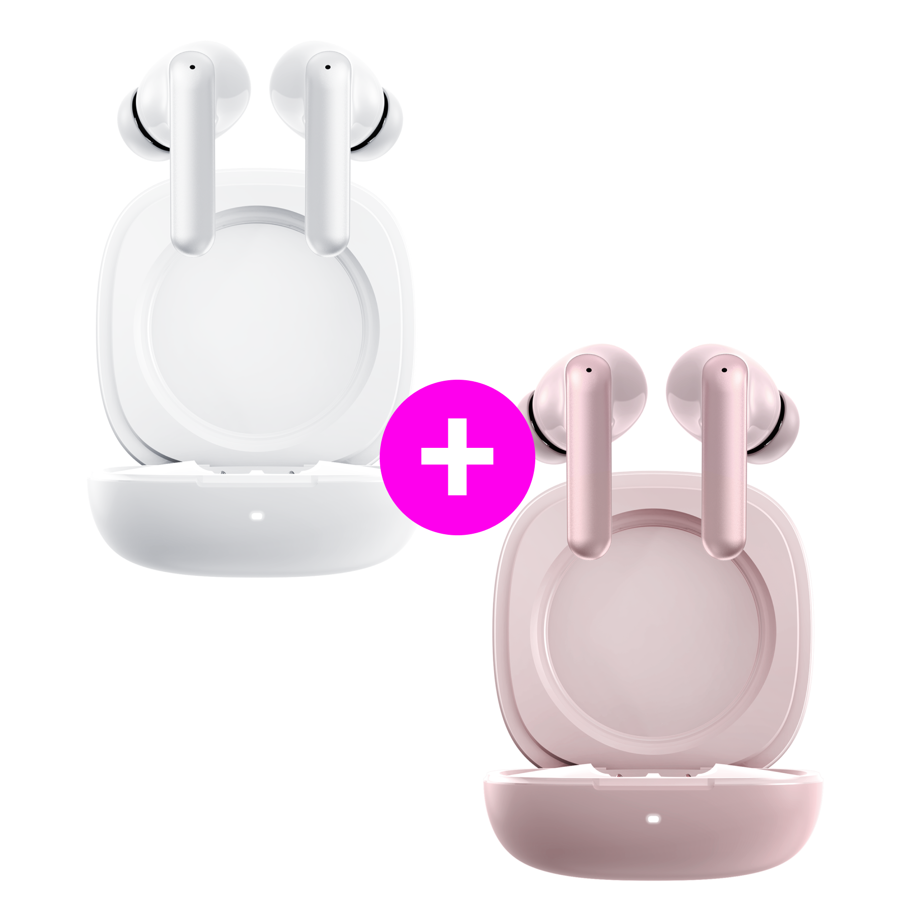 Akčný set 2× Pins 4 PRO White + Pink