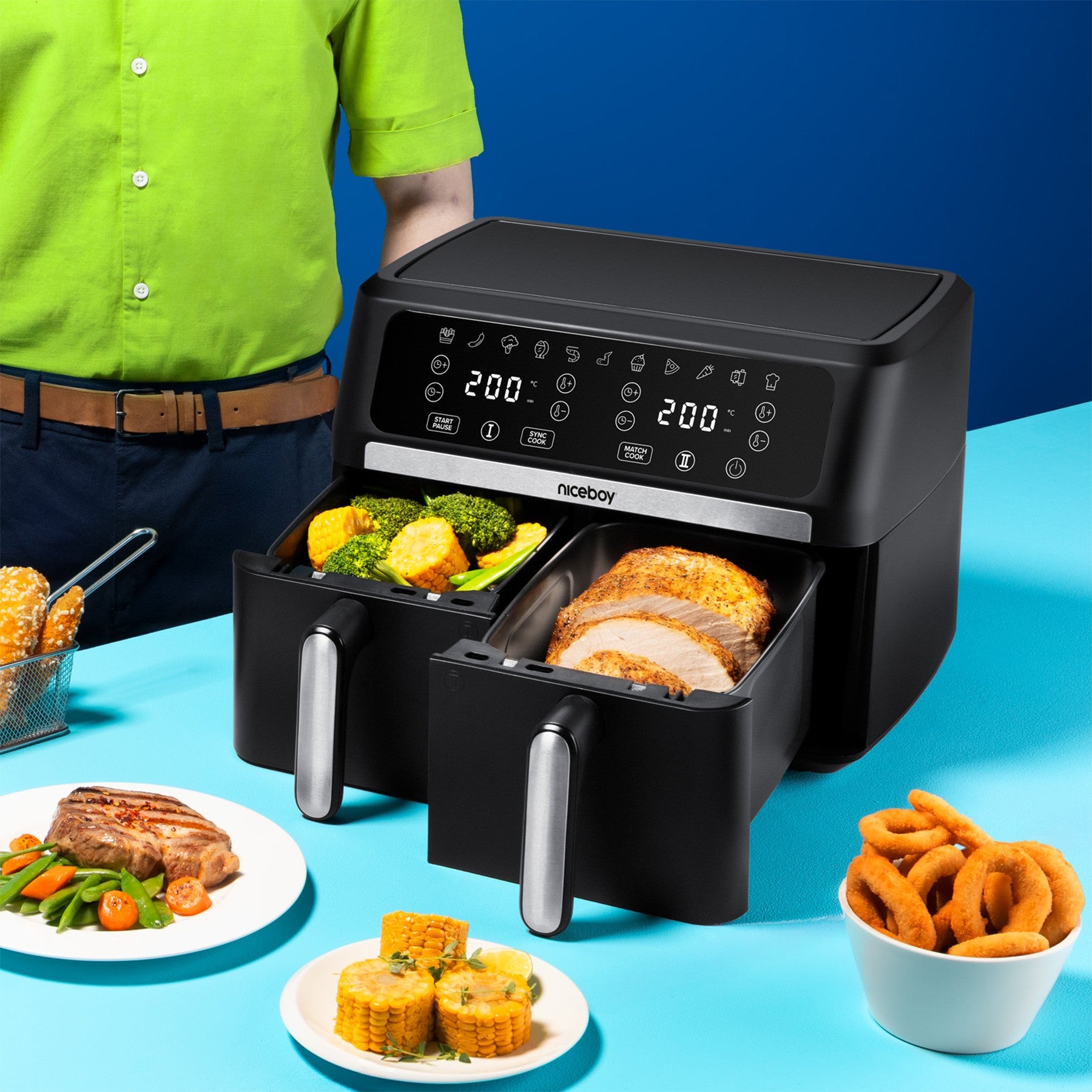 Akční set AirFryer DUO + Polaris